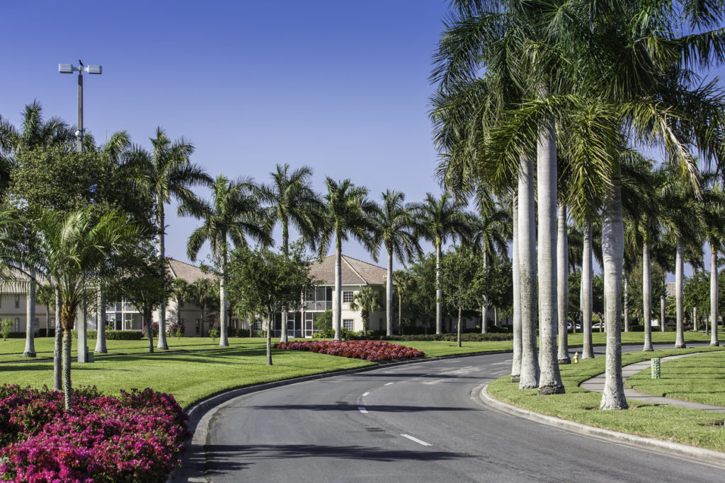 Palm Beach residential community landscaping